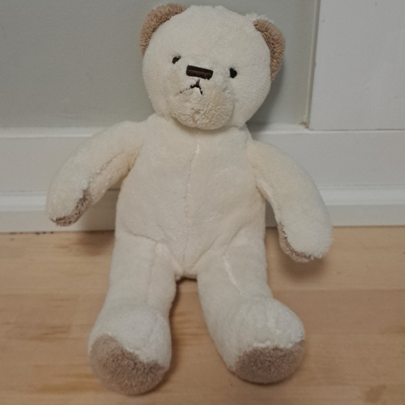 n·a·p Kids Preferred Plush Bear – 10” Cream & Brown Stuffed Animal - Picture 1 of 5